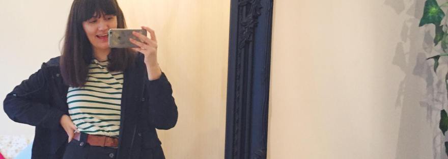 outfit-of-the-day-a-line-skirt-stripe-top-ruby-newby